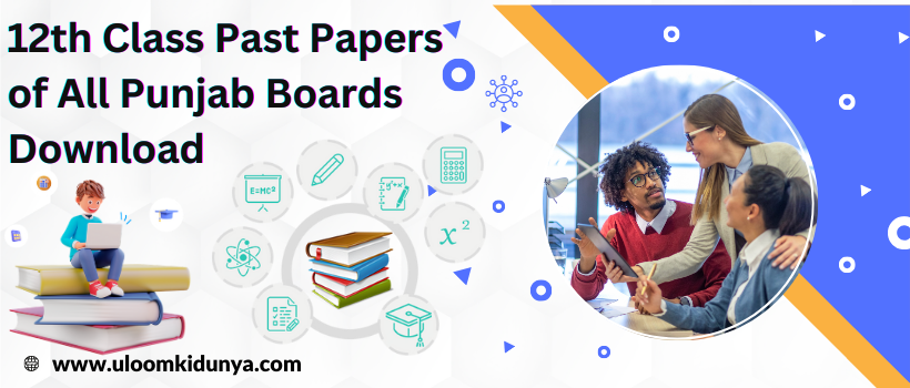 12th class Past Paper of all Punjab boards